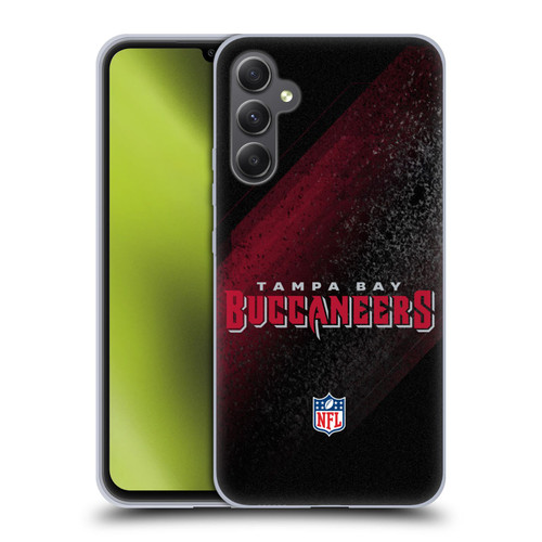 NFL Tampa Bay Buccaneers Logo Blur Soft Gel Case for Samsung Galaxy A34 5G