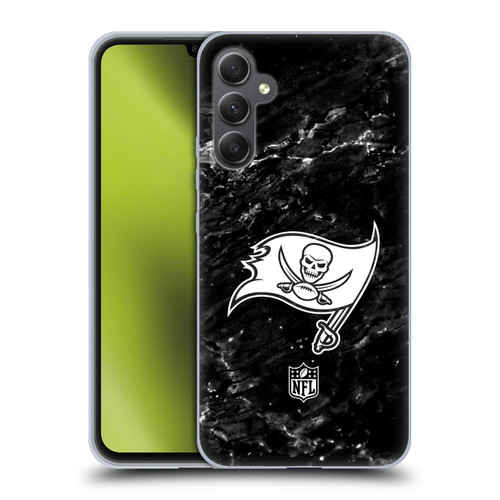 NFL Tampa Bay Buccaneers Artwork Marble Soft Gel Case for Samsung Galaxy A34 5G