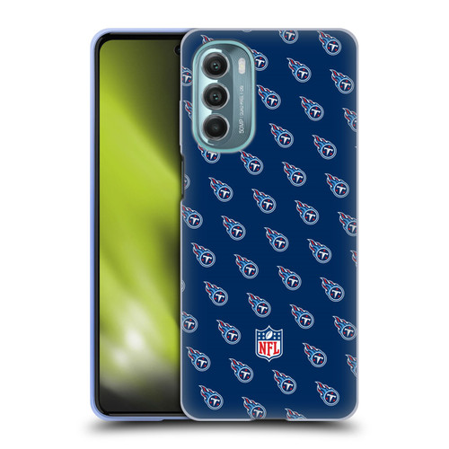 NFL Tennessee Titans Artwork Patterns Soft Gel Case for Motorola Moto G Stylus 5G (2022)