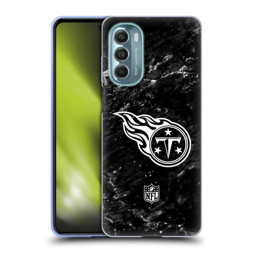 NFL Tennessee Titans Artwork Marble Soft Gel Case for Motorola Moto G Stylus 5G (2022)