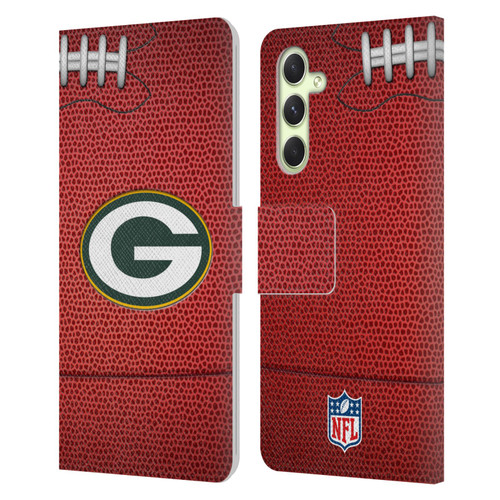 NFL Green Bay Packers Graphics Football Leather Book Wallet Case Cover For Samsung Galaxy A54 5G NFL Green Bay Packers Graphics Football Leather Book Wallet Case Cover For Samsung Galaxy A54 5G