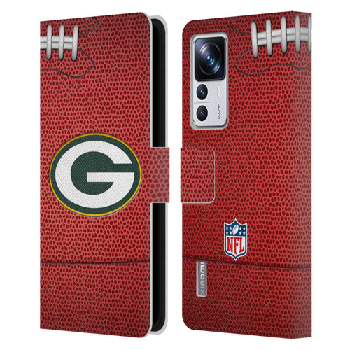 NFL Green Bay Packers Graphics Football Leather Book Wallet Case Cover For Xiaomi 12T Pro