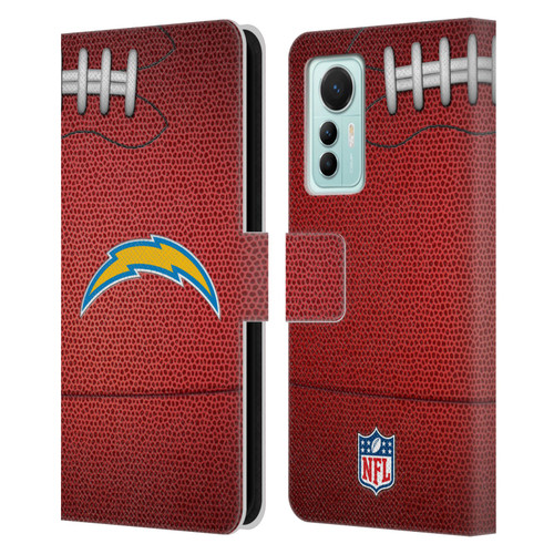 NFL Los Angeles Chargers Graphics Football Leather Book Wallet Case Cover For Xiaomi 12 Lite