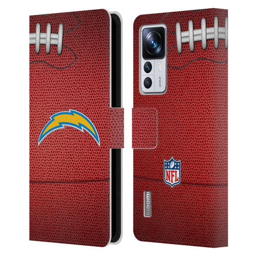 NFL Los Angeles Chargers Graphics Football Leather Book Wallet Case Cover For Xiaomi 12T Pro