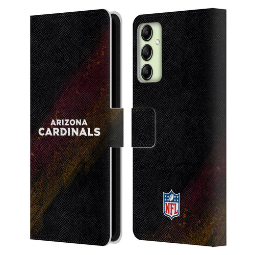NFL Arizona Cardinals Logo Blur Leather Book Wallet Case Cover For Samsung Galaxy A14 5G