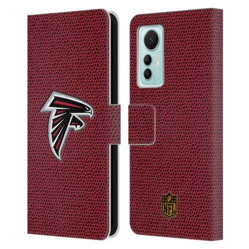NFL Atlanta Falcons Logo Football Leather Book Wallet Case Cover For Xiaomi 12 Lite