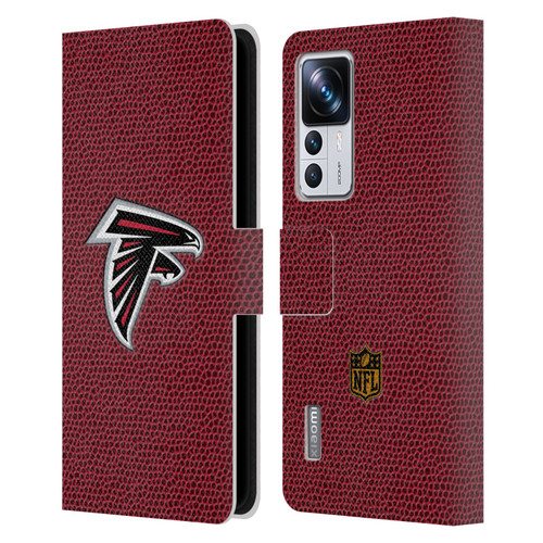 NFL Atlanta Falcons Logo Football Leather Book Wallet Case Cover For Xiaomi 12T Pro