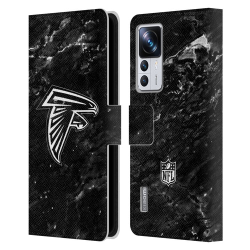 NFL Atlanta Falcons Artwork Marble Leather Book Wallet Case Cover For Xiaomi 12T Pro