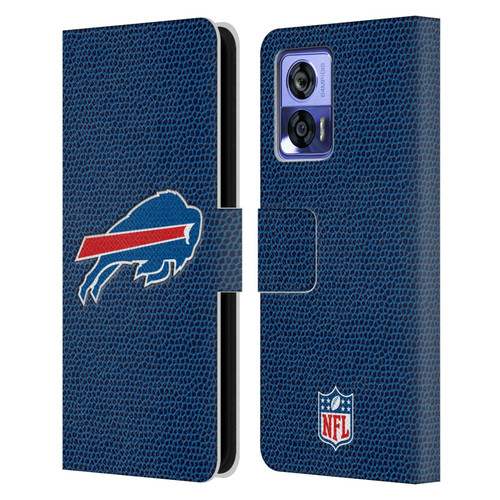 NFL Buffalo Bills Logo Football Leather Book Wallet Case Cover For Motorola Edge 30 Neo 5G