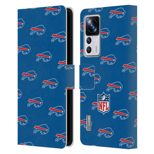 NFL Buffalo Bills Artwork Patterns Leather Book Wallet Case Cover For Xiaomi 12T Pro