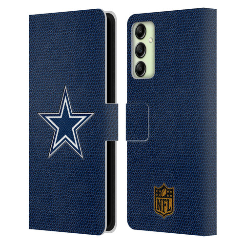 NFL Dallas Cowboys Logo Football Leather Book Wallet Case Cover For Samsung Galaxy A14 5G NFL Dallas Cowboys Logo Football Leather Book Wallet Case Cover For Samsung Galaxy A14 5G