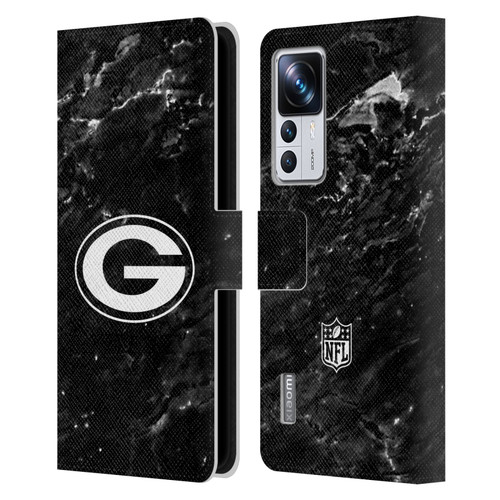 NFL Green Bay Packers Artwork Marble Leather Book Wallet Case Cover For Xiaomi 12T Pro
