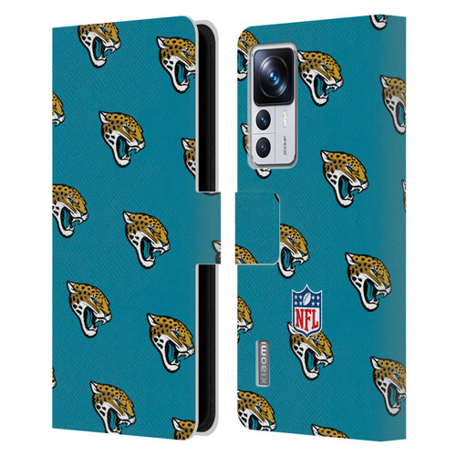 NFL Jacksonville Jaguars Artwork Patterns Leather Book Wallet Case Cover For Xiaomi 12T Pro