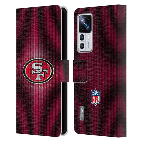 NFL San Francisco 49ers Artwork LED Leather Book Wallet Case Cover For Xiaomi 12T Pro