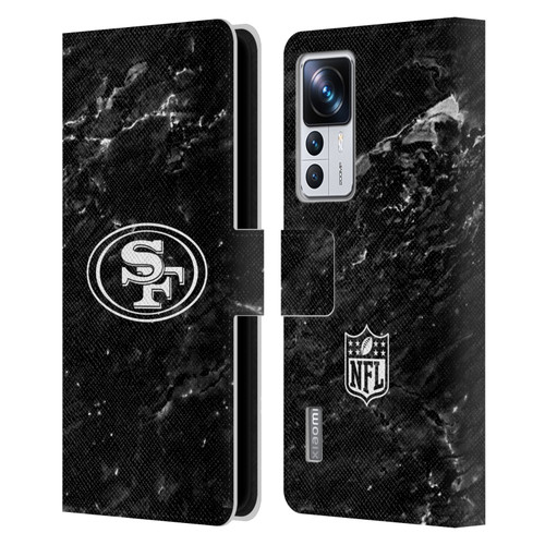 NFL San Francisco 49ers Artwork Marble Leather Book Wallet Case Cover For Xiaomi 12T Pro