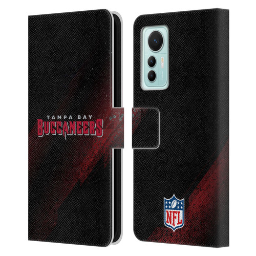NFL Tampa Bay Buccaneers Logo Blur Leather Book Wallet Case Cover For Xiaomi 12 Lite