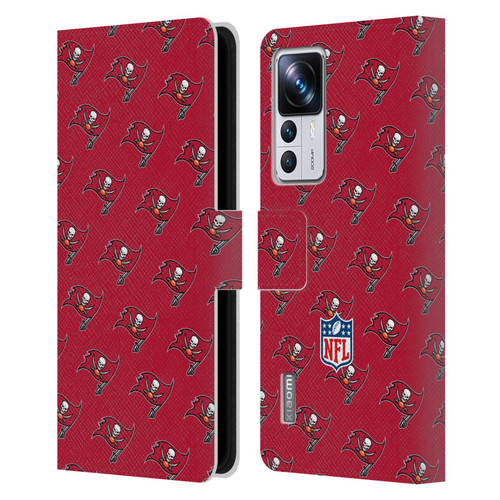 NFL Tampa Bay Buccaneers Artwork Patterns Leather Book Wallet Case Cover For Xiaomi 12T Pro