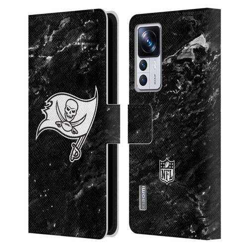 NFL Tampa Bay Buccaneers Artwork Marble Leather Book Wallet Case Cover For Xiaomi 12T Pro