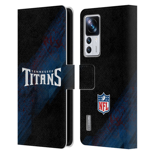 NFL Tennessee Titans Logo Blur Leather Book Wallet Case Cover For Xiaomi 12T Pro