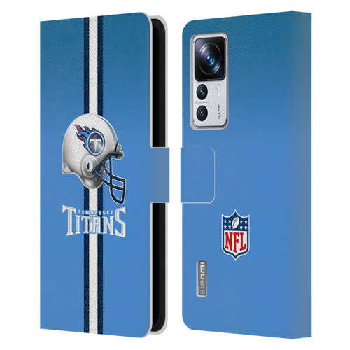 NFL Tennessee Titans Logo Helmet Leather Book Wallet Case Cover For Xiaomi 12T Pro