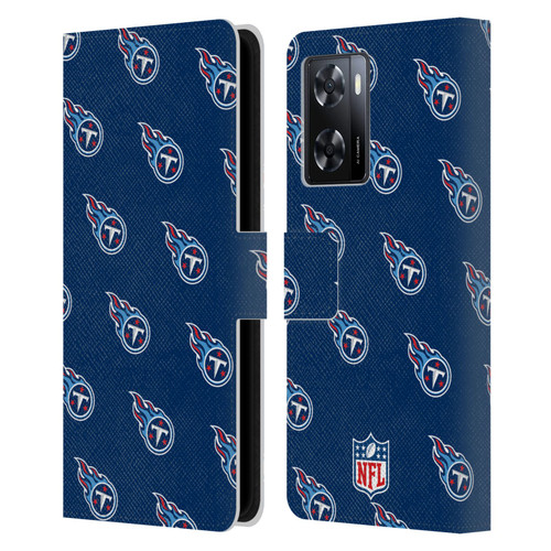 NFL Tennessee Titans Artwork Patterns Leather Book Wallet Case Cover For OPPO A57s