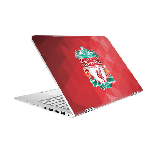 Liverpool Football Club Art Crest Red Geometric Vinyl Sticker Skin Decal Cover for HP Spectre Pro X360 G2