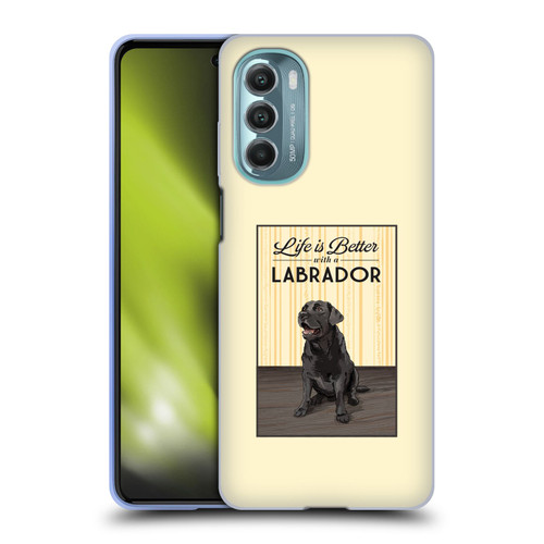 Lantern Press Dog Collection Labrador Soft Gel Case for Motorola Moto G Stylus 5G (2022)