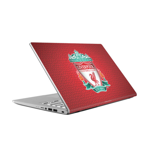 Liverpool Football Club Art Crest Red Camouflage Vinyl Sticker Skin Decal Cover for Asus Vivobook 14 X409FA-EK555T