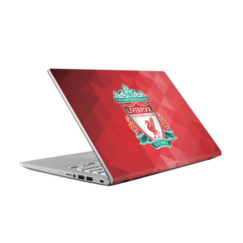 Liverpool Football Club Art Crest Red Geometric Vinyl Sticker Skin Decal Cover for Asus Vivobook 14 X409FA-EK555T