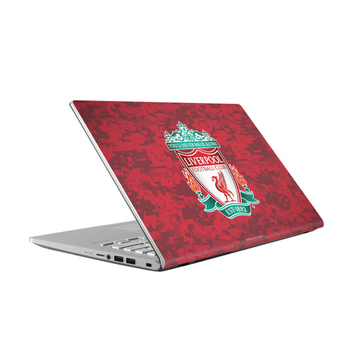 Liverpool Football Club Art Crest Red Mosaic Vinyl Sticker Skin Decal Cover for Asus Vivobook 14 X409FA-EK555T