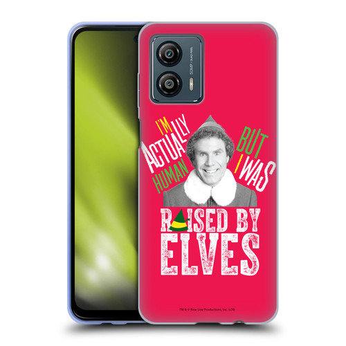 Elf Movie Graphics 1 Raised By Elves Soft Gel Case for Motorola Moto G53 5G