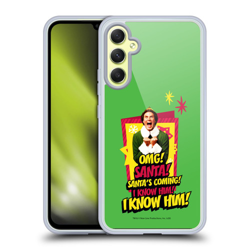 Elf Movie Graphics 1 Buddy Soft Gel Case for Samsung Galaxy A34 5G