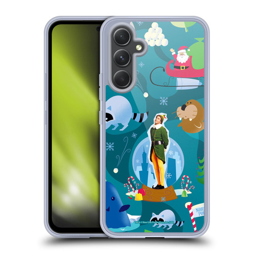 Elf Movie Graphics 1 Animals Pattern Soft Gel Case for Samsung Galaxy A54 5G