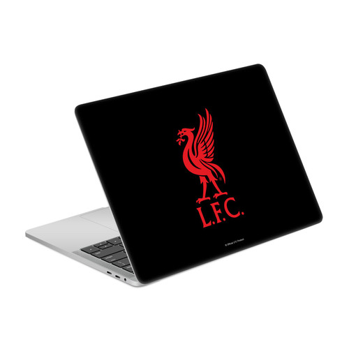 Liverpool Football Club Art Liver Bird Red On Black Vinyl Sticker Skin Decal Cover for Apple MacBook Pro 13" A1989 / A2159