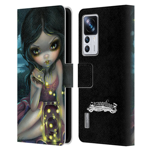 Strangeling Art Fireflies in Summer Leather Book Wallet Case Cover For Xiaomi 12T Pro