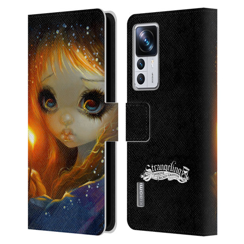 Strangeling Art The Little Match Girl Leather Book Wallet Case Cover For Xiaomi 12T Pro