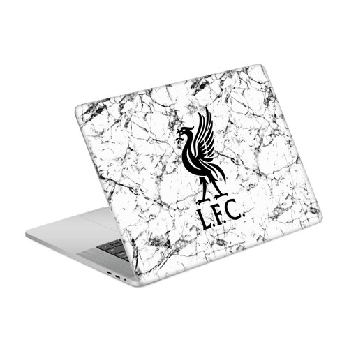 Liverpool Football Club Art Black Liver Bird Marble Vinyl Sticker Skin Decal Cover for Apple MacBook Pro 15.4" A1707/A1990