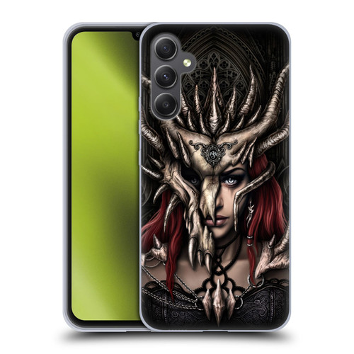 Sarah Richter Gothic Warrior Girl Soft Gel Case for Samsung Galaxy A34 5G