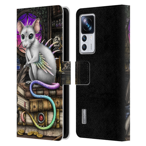 Sarah Richter Animals Alchemy Magic Rat Leather Book Wallet Case Cover For Xiaomi 12T Pro