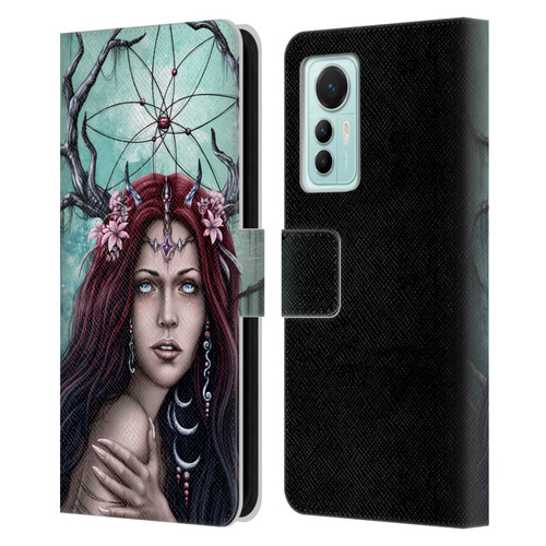 Sarah Richter Fantasy Fairy Girl Leather Book Wallet Case Cover For Xiaomi 12 Lite