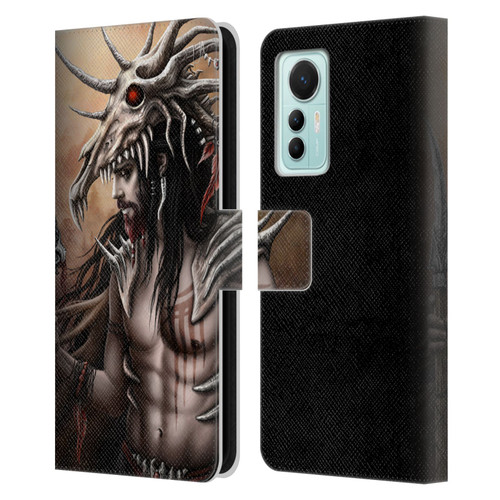 Sarah Richter Gothic Mermaid With Skeleton Pirate Leather Book Wallet Case Cover For Xiaomi 12 Lite