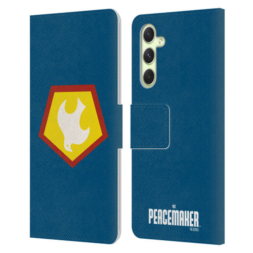 Peacemaker: Television Series Graphics Logo Leather Book Wallet Case Cover For Samsung Galaxy A54 5G