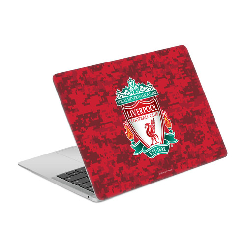 Liverpool Football Club Art Crest Red Mosaic Vinyl Sticker Skin Decal Cover for Apple MacBook Air 13.3" A1932/A2179