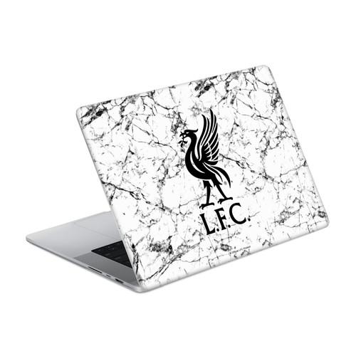 Liverpool Football Club Art Black Liver Bird Marble Vinyl Sticker Skin Decal Cover for Apple MacBook Pro 14" A2442