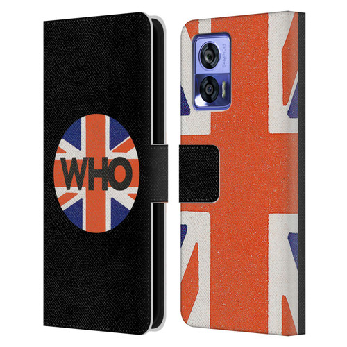 The Who 2019 Album UJ Circle Leather Book Wallet Case Cover For Motorola Edge 30 Neo 5G