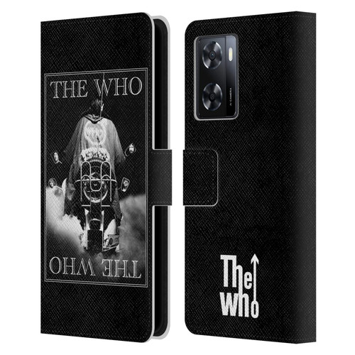 The Who Band Art Quadrophenia Album Leather Book Wallet Case Cover For OPPO A57s