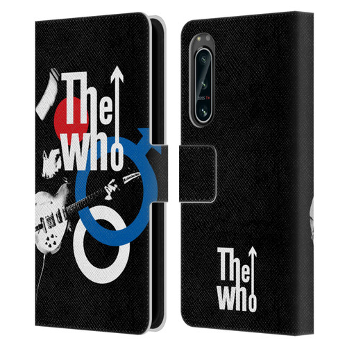 The Who Band Art Maximum R&B Leather Book Wallet Case Cover For Sony Xperia 5 IV