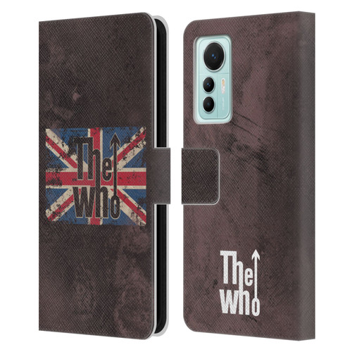 The Who Band Art Union Jack Distressed Look Leather Book Wallet Case Cover For Xiaomi 12 Lite