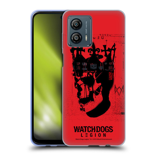 Watch Dogs Legion Street Art Ded Sec Skull Soft Gel Case for Motorola Moto G53 5G