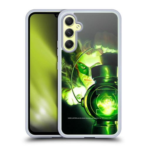 Green Lantern DC Comics Comic Book Covers Portrait Soft Gel Case for Samsung Galaxy A34 5G